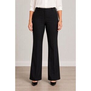 Ann Taylor Curvy Black Bootcut Dress Pants Women’s Size 12 Career Stretch